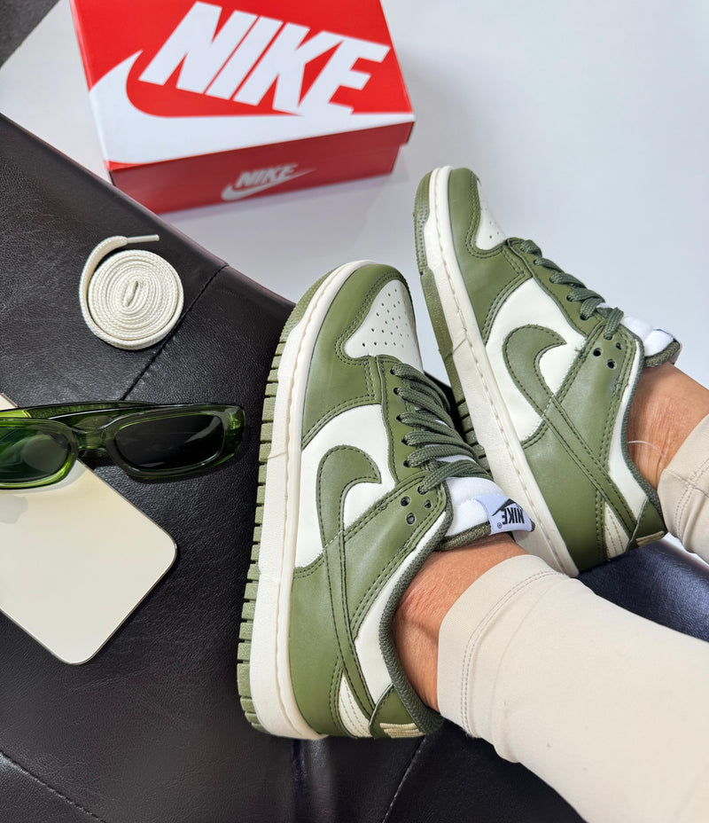 Dunk low pro luxo -  Verde musgo