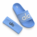Kit Alo Slide + Tiara blue — detalhe do slide e tiara