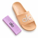 Kit Alo Slide + Tiara orange — detalhe do slide e tiara