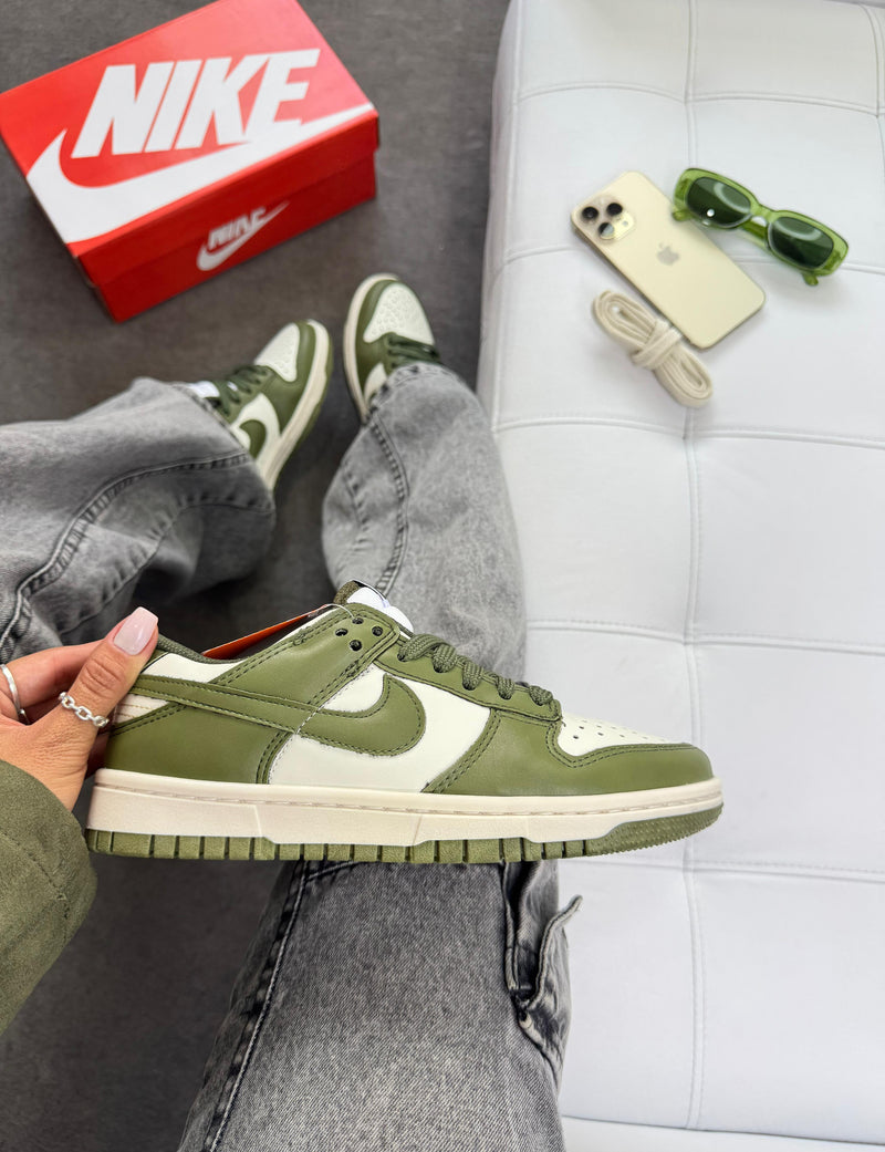 Dunk low pro luxo -  Verde musgo