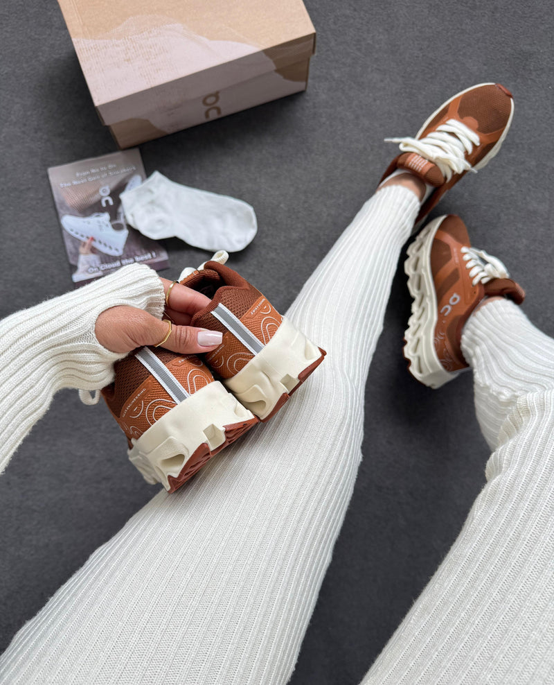 Tênis On Cloud - caramelo