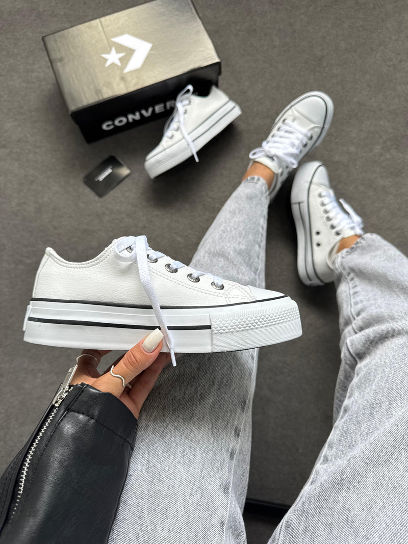 All star plataforma - Branco