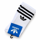 Meia Cano Alto Adidas — detalhe em estúdio