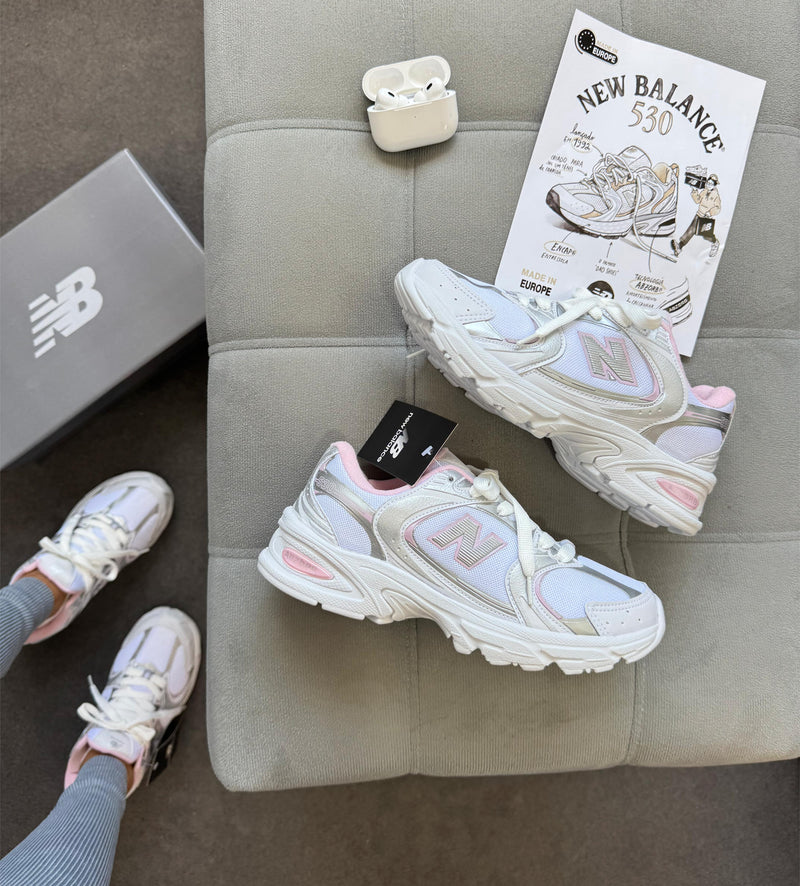 New balance 530 -  Branco/rosa