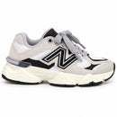 New Balance 9060 Cinza/Branco — lateral, ponta para a direita