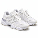 New Balance 9060 Branco — par em três quartos