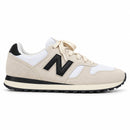 New Balance 574 Off/Preto — vista lateral com a ponta à direita