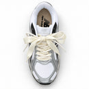 New Balance 204L Branco/Preto — vista superior