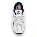 New Balance 530 Branco/Marinho — vista superior