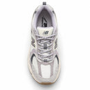 New Balance 530 Off/Lilás — vista superior