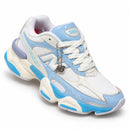 New Balance 9060R Azul BB — vista frontal em três quartos, ponta à direita