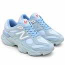 New Balance 9060 Azul BB — par em três quartos