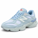 New Balance 9060 Azul BB — frente em três quartos, ponta para a esquerda