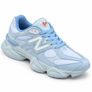 New Balance 9060 Azul BB — frente em três quartos, ponta para a direita
