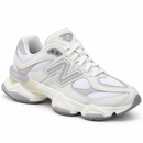New Balance 9060 Light Grey & White — vista frontal em perspectiva