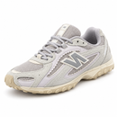 New Balance 204L Leather – Grey & Lilac — foto 3 em fundo branco