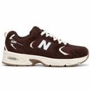 New Balance 530 Premium - Chocolate/Off - perfil lateral