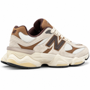 New Balance 9060 – Beige & Hazelnut — foto 1 em fundo branco
