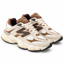 New Balance 9060 – Beige & Hazelnut — foto 2 em fundo branco