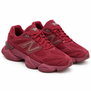 New Balance 9060 – Burgundy — foto 2 em fundo branco