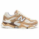 New Balance 9060 – Caramel & Off-White — foto 1 em fundo branco