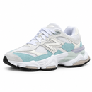New Balance 9060 – Grey & Deep Teal — foto 3 em fundo branco