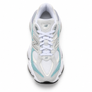 New Balance 9060 – Grey & Deep Teal — foto 4 em fundo branco