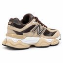 New Balance 9060 – Tan & Coffee — foto 5 em fundo branco