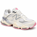 New Balance 9060 – White, Grey & Pink — foto 6 em fundo branco