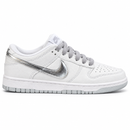 Nike Dunk SB Branco Prata - foto de estúdio 1