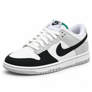 Nike Dunk Low Pro Luxo Branco Preto Cinza - foto de estúdio 3