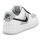 Nike Air Force F1 Prime - White Gray Black - vista 5