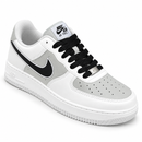 Nike Air Force F1 Prime - White Gray Black - vista 6