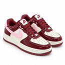 Nike Air Force Burgundy – foto de estúdio 2