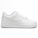 Nike Air Force branco - vista lateral