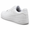 Nike Air Force branco - traseira em diagonal