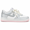 Nike Air Force Cinza/Rosa – lateral