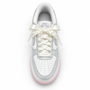 Nike Air Force Cinza/Rosa – vista superior