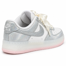 Nike Air Force Cinza/Rosa – traseira
