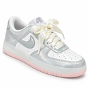Nike Air Force Cinza/Rosa – frente direita
