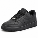 Nike Air Force F1 All Black - frente esquerda