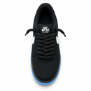 Nike Air Force F1 Black Sky Blue — vista de estúdio 4