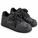 Nike Air Force F1 Black Snake — vista de estúdio 2