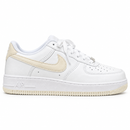 Nike Air Force F1 Branco Creme - lateral