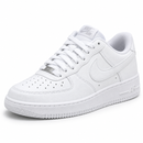 Nike Air Force F1 Branco — frente em três quartos à esquerda