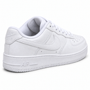 Nike Air Force F1 Branco — traseira em três quartos