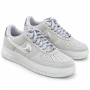 Nike Air Force F1 Cinza Brilhante - par