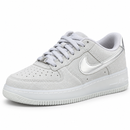 Nike Air Force F1 Cinza Brilhante - frente esquerda