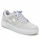Nike Air Force F1 Cinza Brilhante - frente direita