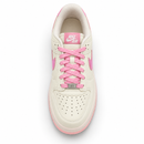 Nike Air Force Branco/Rosa — vista superior